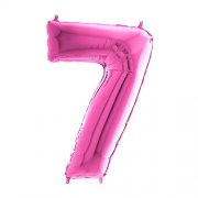 Load image into Gallery viewer, Large Number Balloons - Fuschia