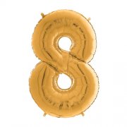 Load image into Gallery viewer, Large Number Balloons - Gold