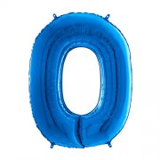 Load image into Gallery viewer, Large Number Balloons - Royal Blue