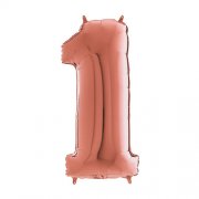 Load image into Gallery viewer, Large Number Balloons - Rose Gold