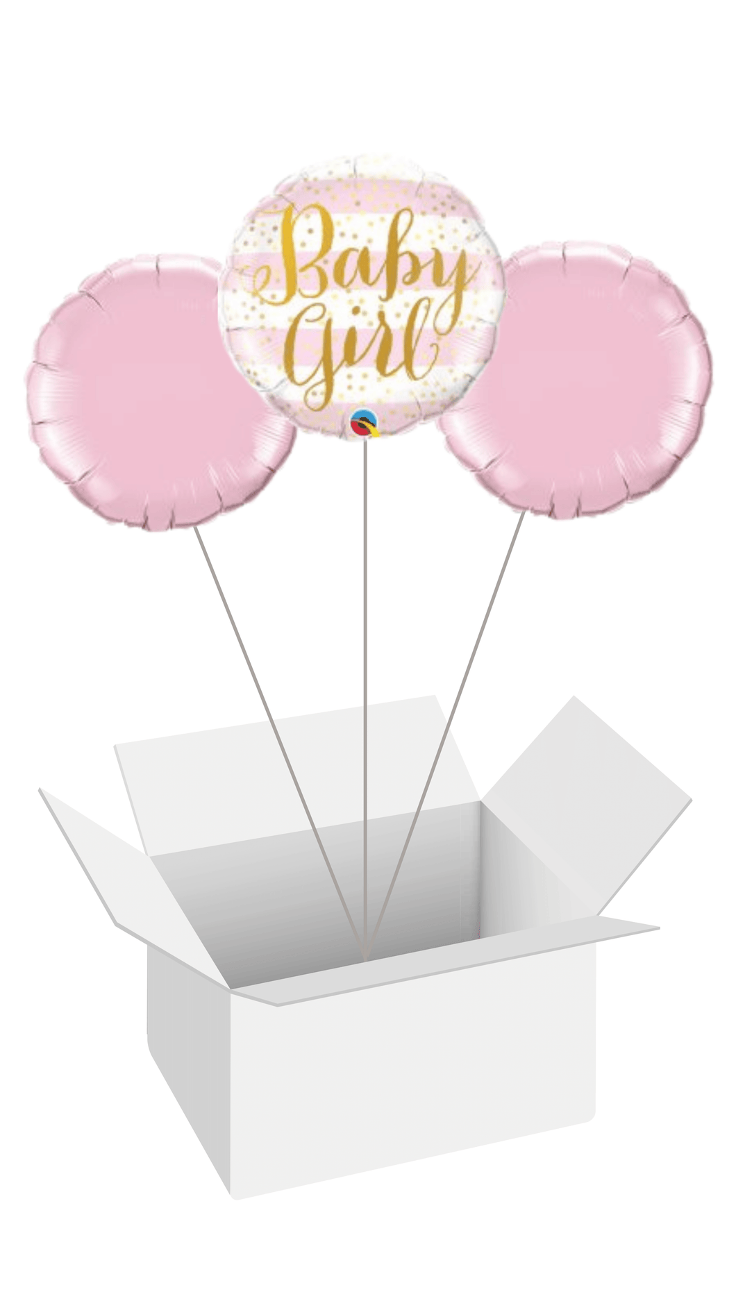 Baby Girl Pink Cluster Balloon