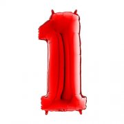 Load image into Gallery viewer, Large Number Balloons - Red
