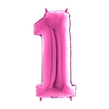 Load image into Gallery viewer, Large Number Balloons - Fuschia
