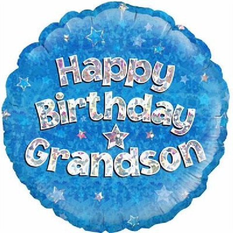 Happy Birthday Grandson Balloon